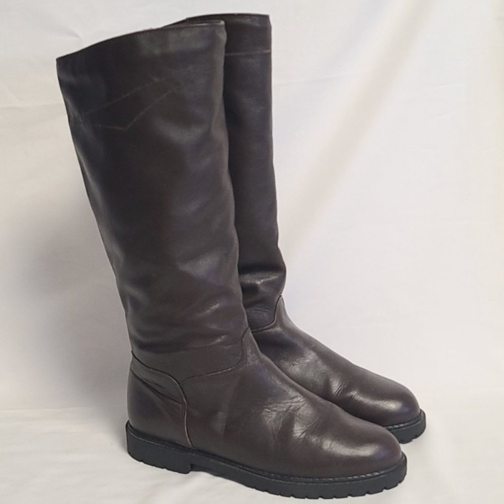 Santana Canada Brown winter leather boots size 7.5